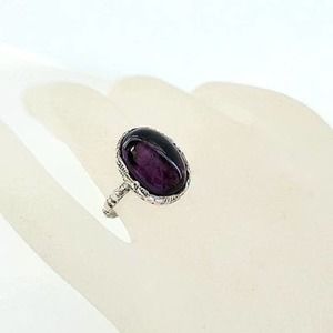Amethyst 925 Sterling Silver Ring